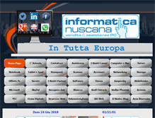 Tablet Screenshot of informaticanuscana.it